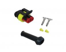 Reparatursatz für Heckleuchte, Anschlussstecker SUPERSEAL 2-polig weiblich